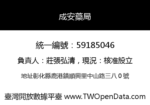 成安藥局