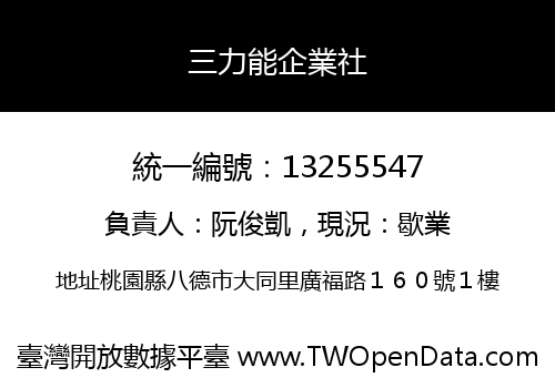 三力能企業社
