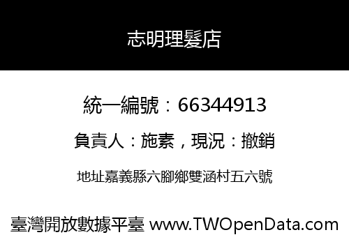 志明理髮店
