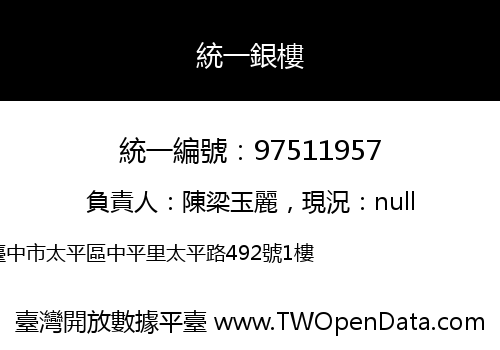 統一銀樓