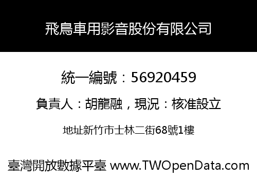 飛鳥車用影音股份有限公司
