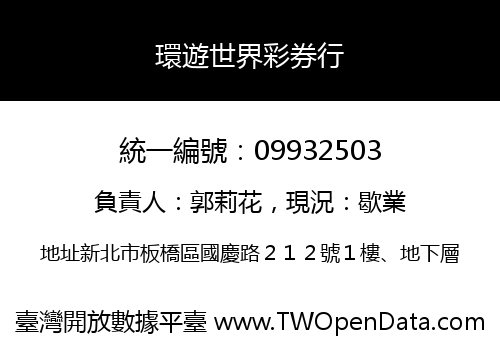 環遊世界彩券行