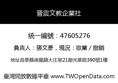 晉震文教企業社
