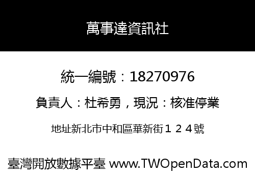 萬事達資訊社