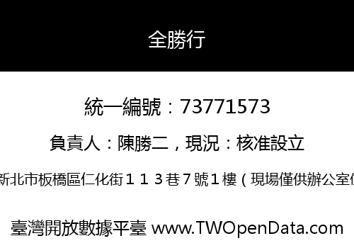 全勝行