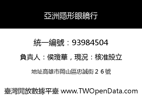 亞洲隱形眼鏡行