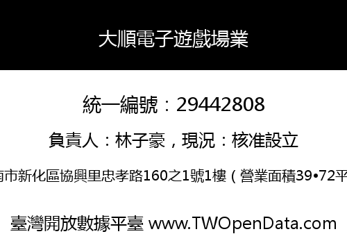 大順電子遊戲場業