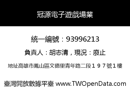 冠源電子遊戲場業