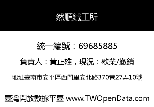 然順鐵工所