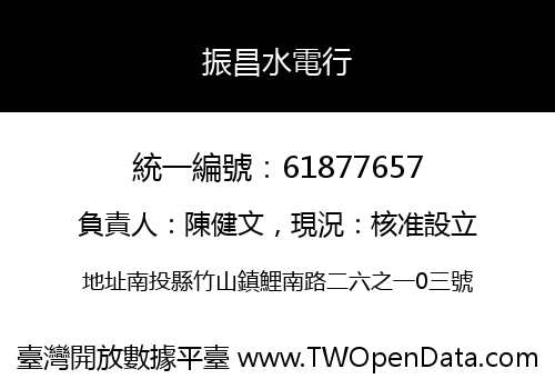 振昌水電行