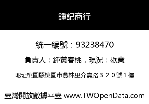 鍾記商行