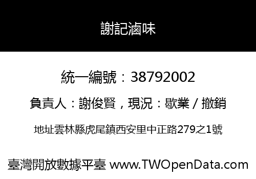 謝記滷味