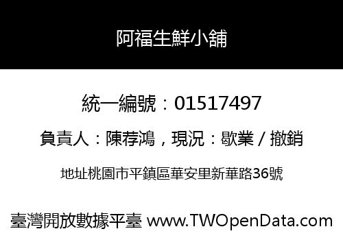 阿福生鮮小舖