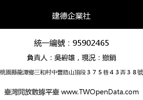 建德企業社
