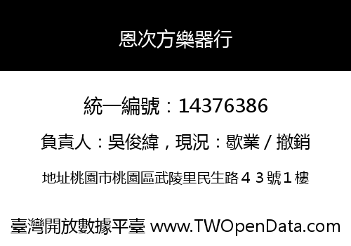 恩次方樂器行