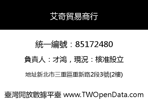 艾奇貿易商行