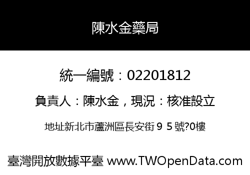 陳水金藥局