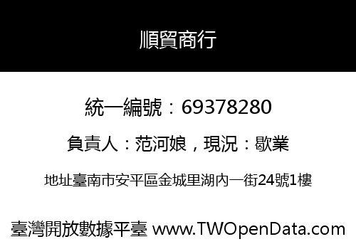 順貿商行