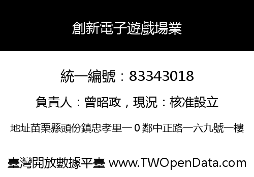 創新電子遊戲場業
