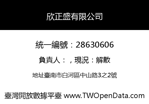 欣正盛有限公司