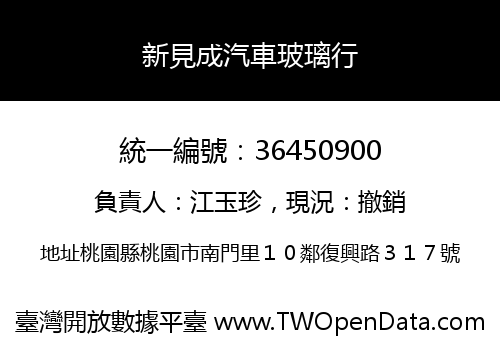 新見成汽車玻璃行