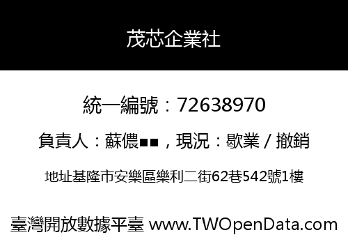 茂芯企業社