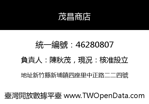 茂昌商店