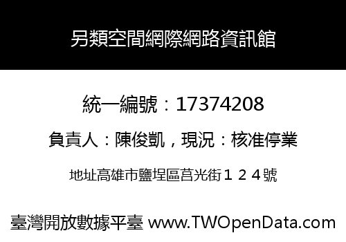 另類空間網際網路資訊館