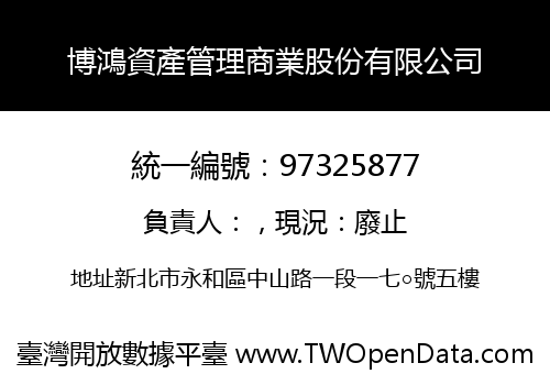 博鴻資產管理商業股份有限公司