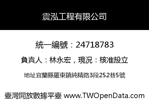 震泓工程有限公司