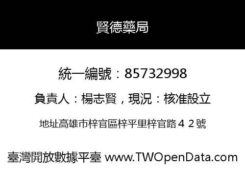 賢德藥局