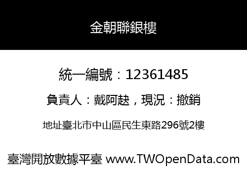 金朝聯銀樓