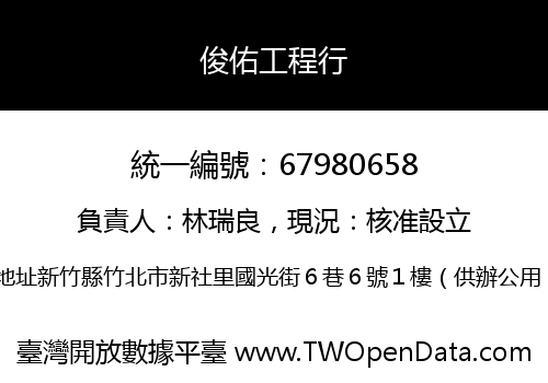 俊佑工程行