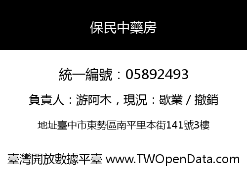保民中藥房