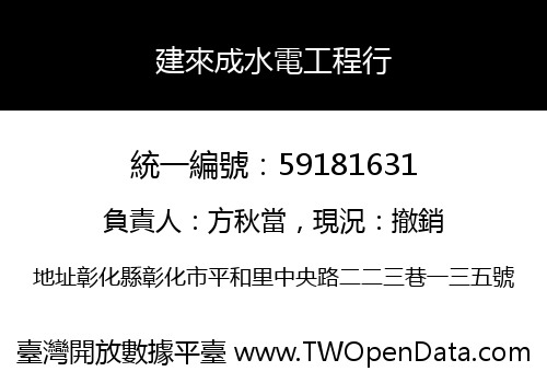 建來成水電工程行
