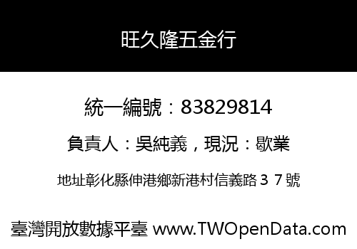 旺久隆五金行