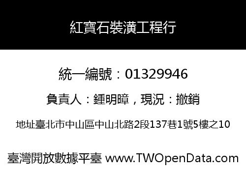 紅寶石裝潢工程行