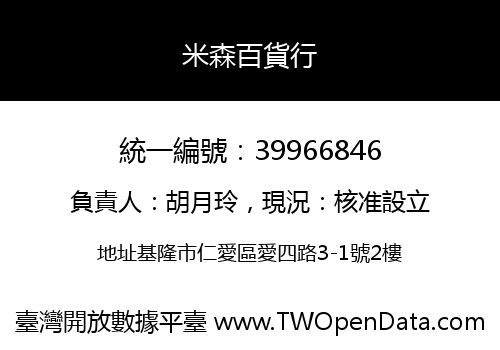 米森百貨行