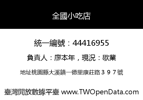 全國小吃店