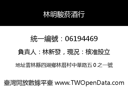 林明駿菸酒行