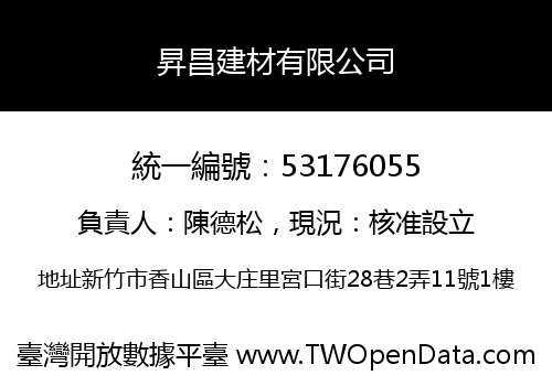 昇昌建材有限公司