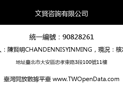 文賢咨詢有限公司