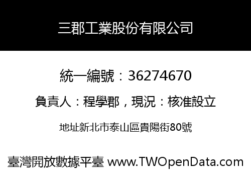 三郡工業股份有限公司
