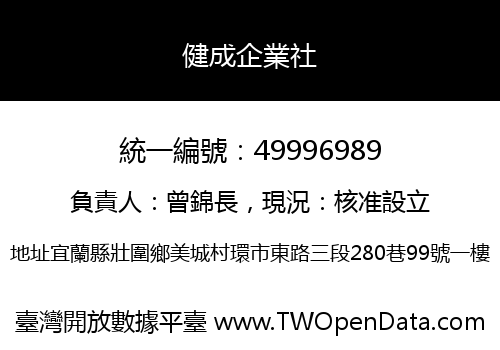 健成企業社