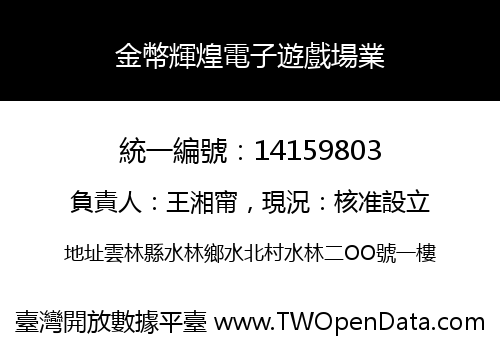 金幣輝煌電子遊戲場業