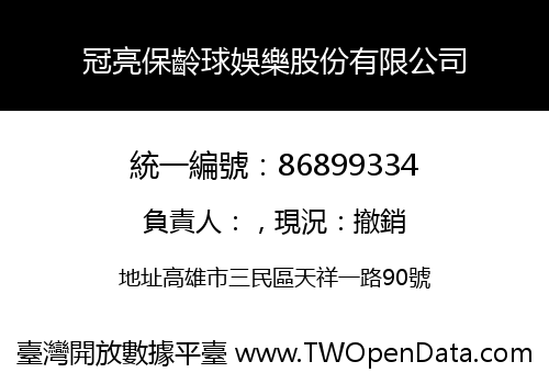 冠亮保齡球娛樂股份有限公司