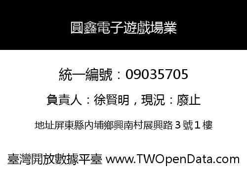 圓鑫電子遊戲場業