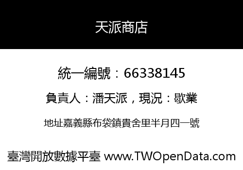 天派商店