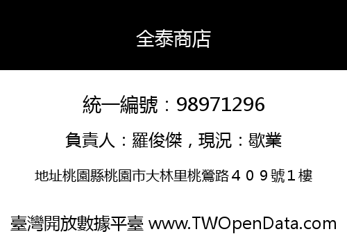 全泰商店