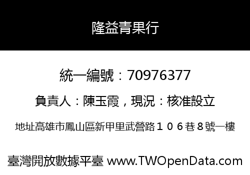 隆益青果行